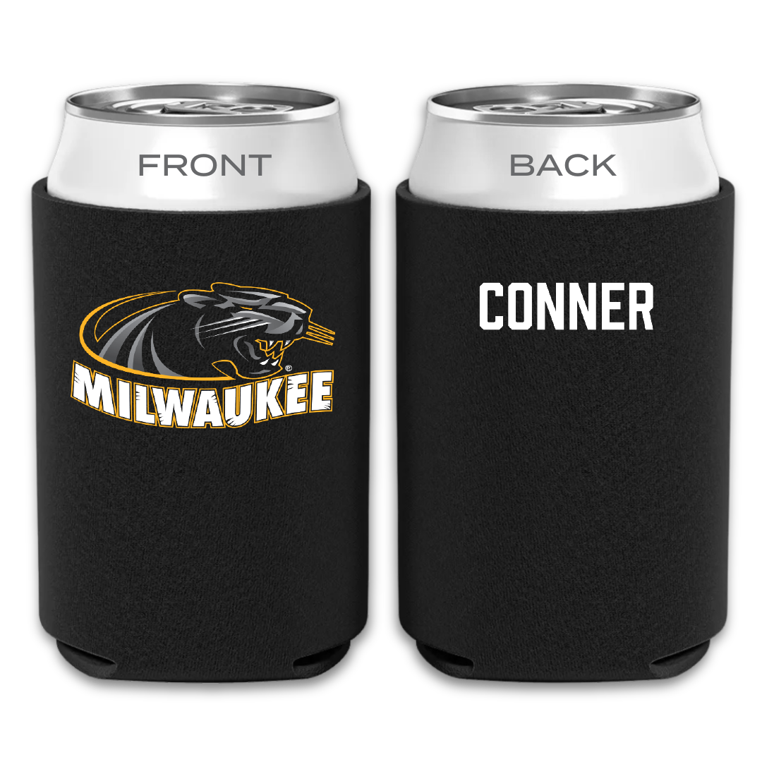 University of Wisconsin-Milwaukee TF and XC Black Can Cooler - Claudia Conner