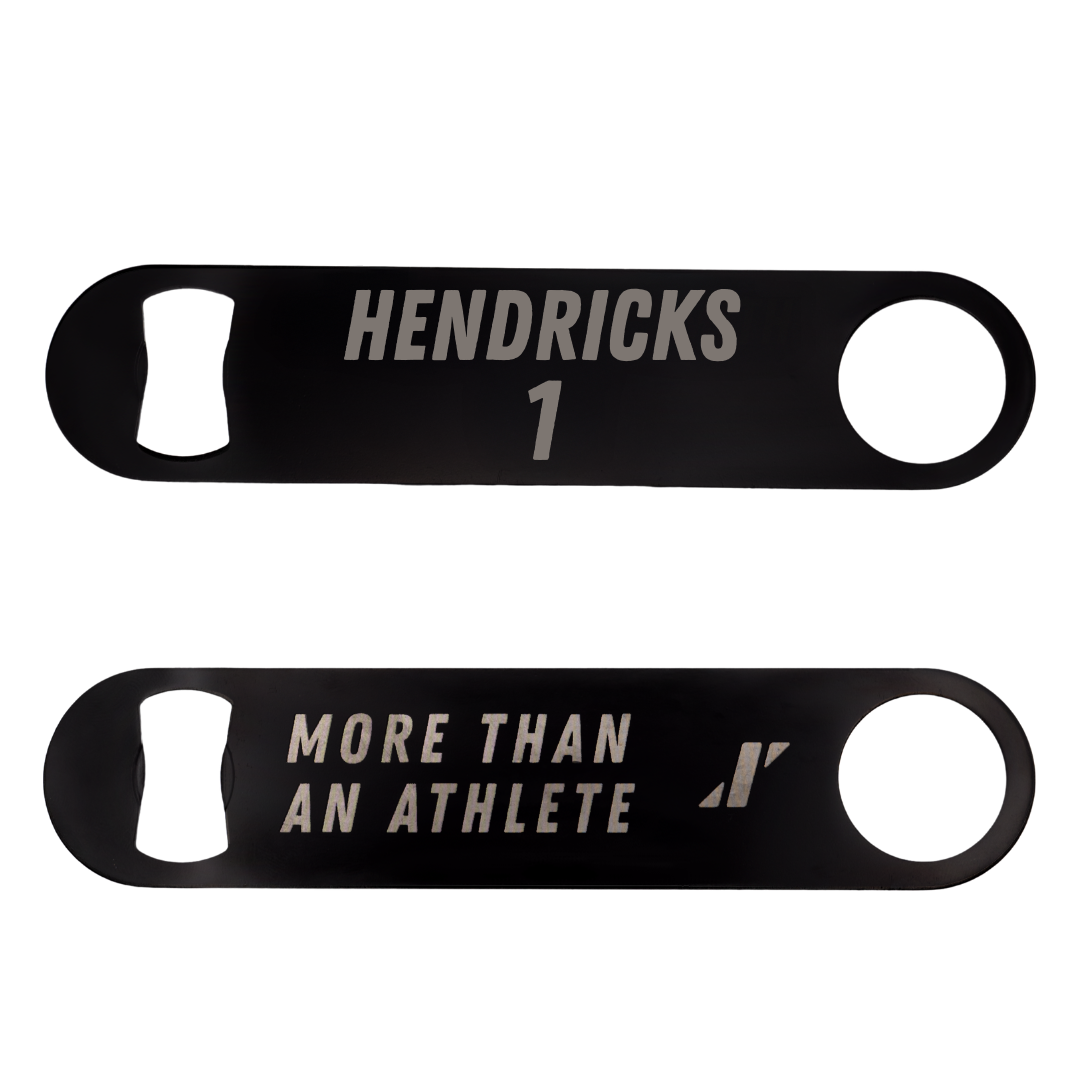 Texas A&M University-Kingsville Football Black Bottle Opener - #1 Demarcus Hendricks