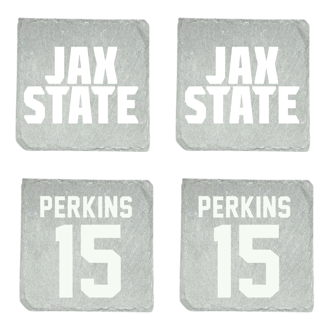Jacksonville State University Softball Stone Coaster (4 Pack)  - #15 Abbi Perkins