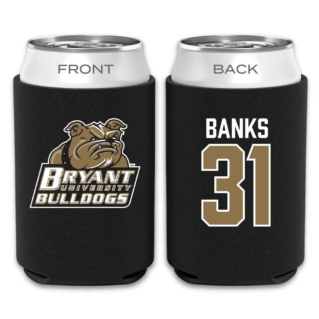 Bryant University Football Black Can Cooler - #31 Devon Banks