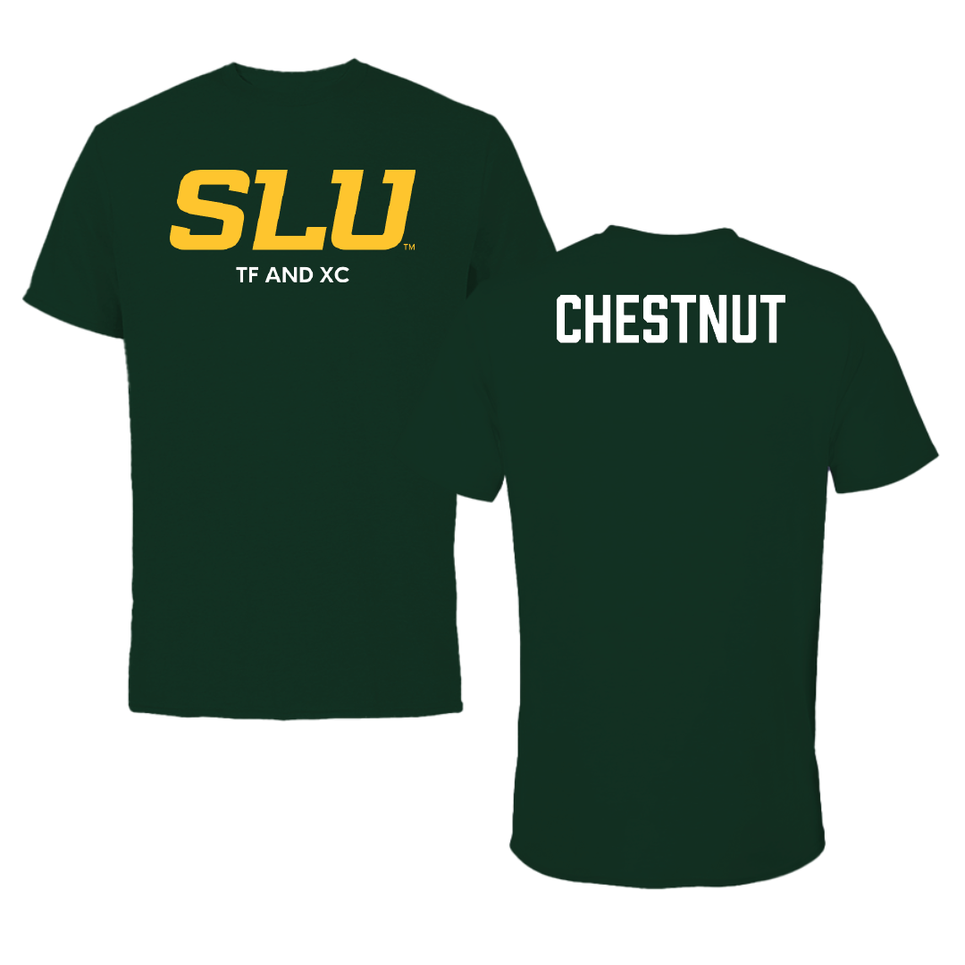 Southeastern Louisiana University TF and XC Forest Green Tee - Darian Chestnut