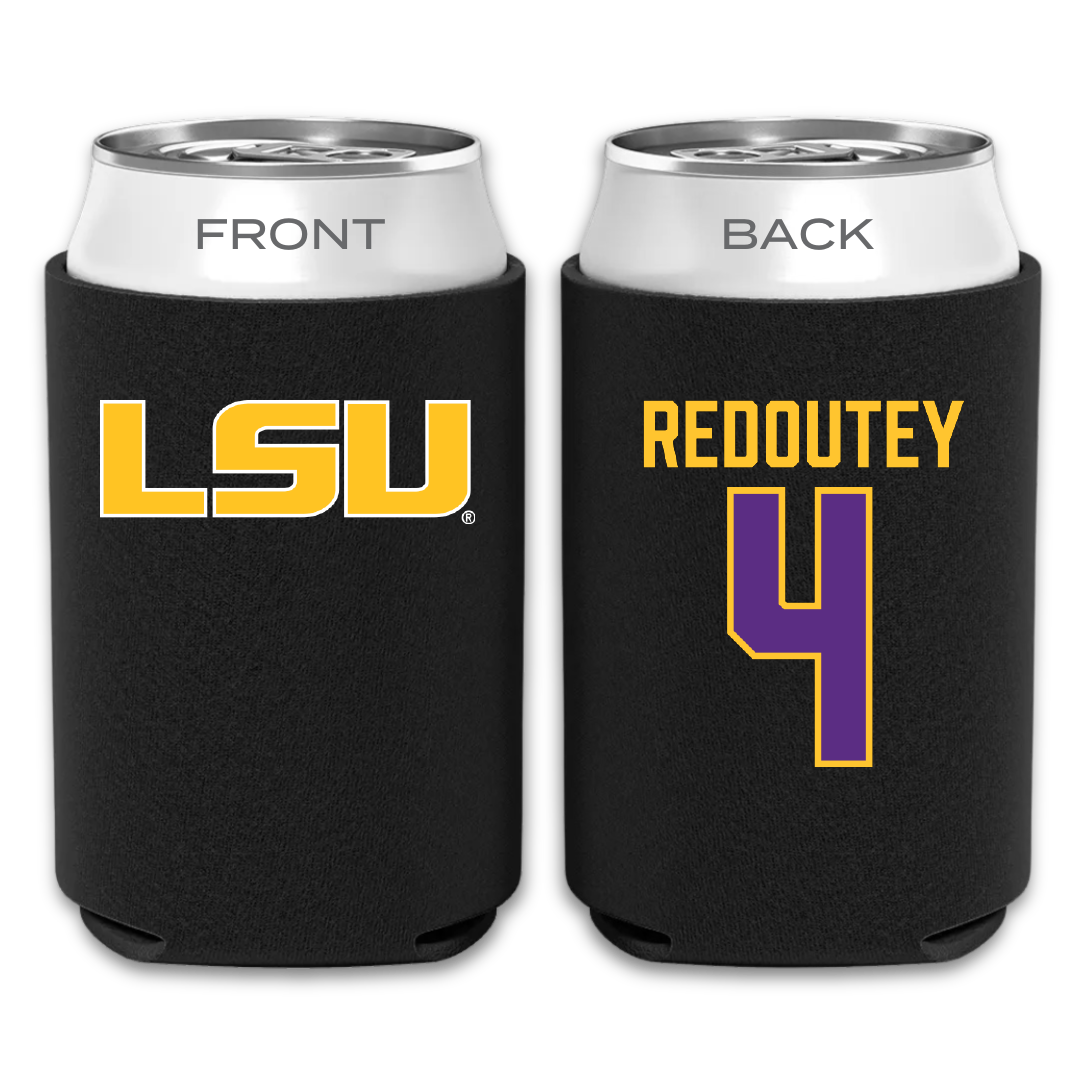 Louisiana State University Softball Black Can Cooler - #4 McKenzie Redoutey