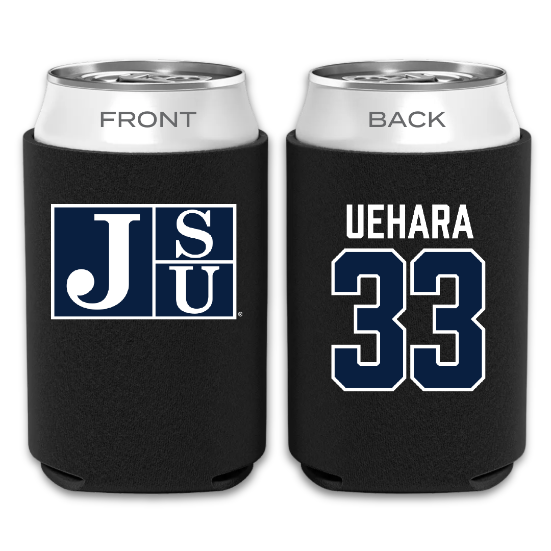 Jackson State University Soccer Black Can Cooler - #33 Kalia Uehara