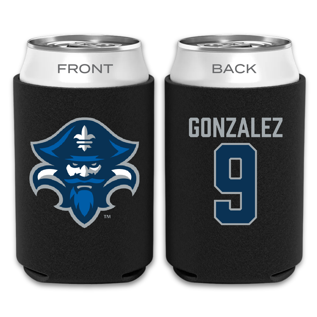 University of New Orleans Baseball Black Can Cooler - #9 Matt Gonzalez