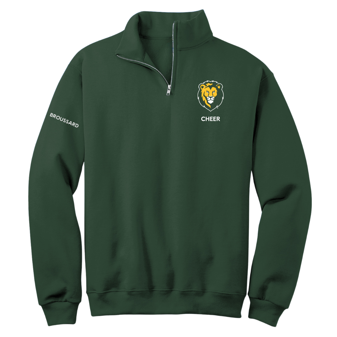 Southeastern Louisiana University Cheer Forest Green Quarter-Zip - Brilee Broussard