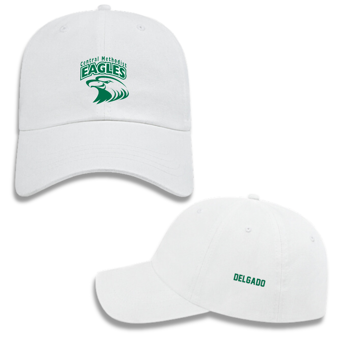 Central Methodist University Football White Hat - Antonio Delgado