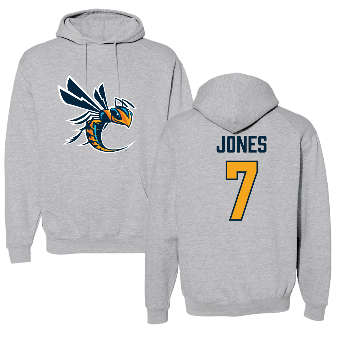 Cedarville University Softball Sport Gray Hoodie - #7 Madison Jones