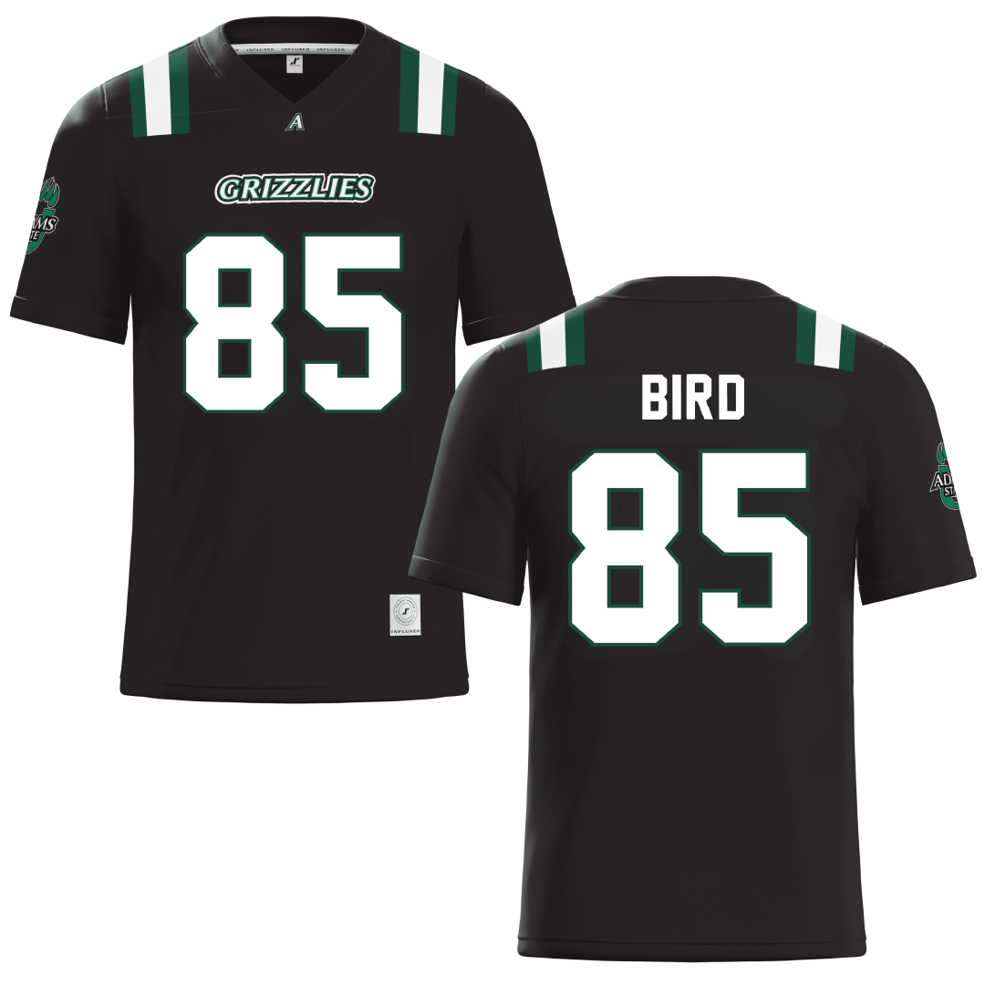 Adams State University Black Football Jersey - #85 Ethan Bird