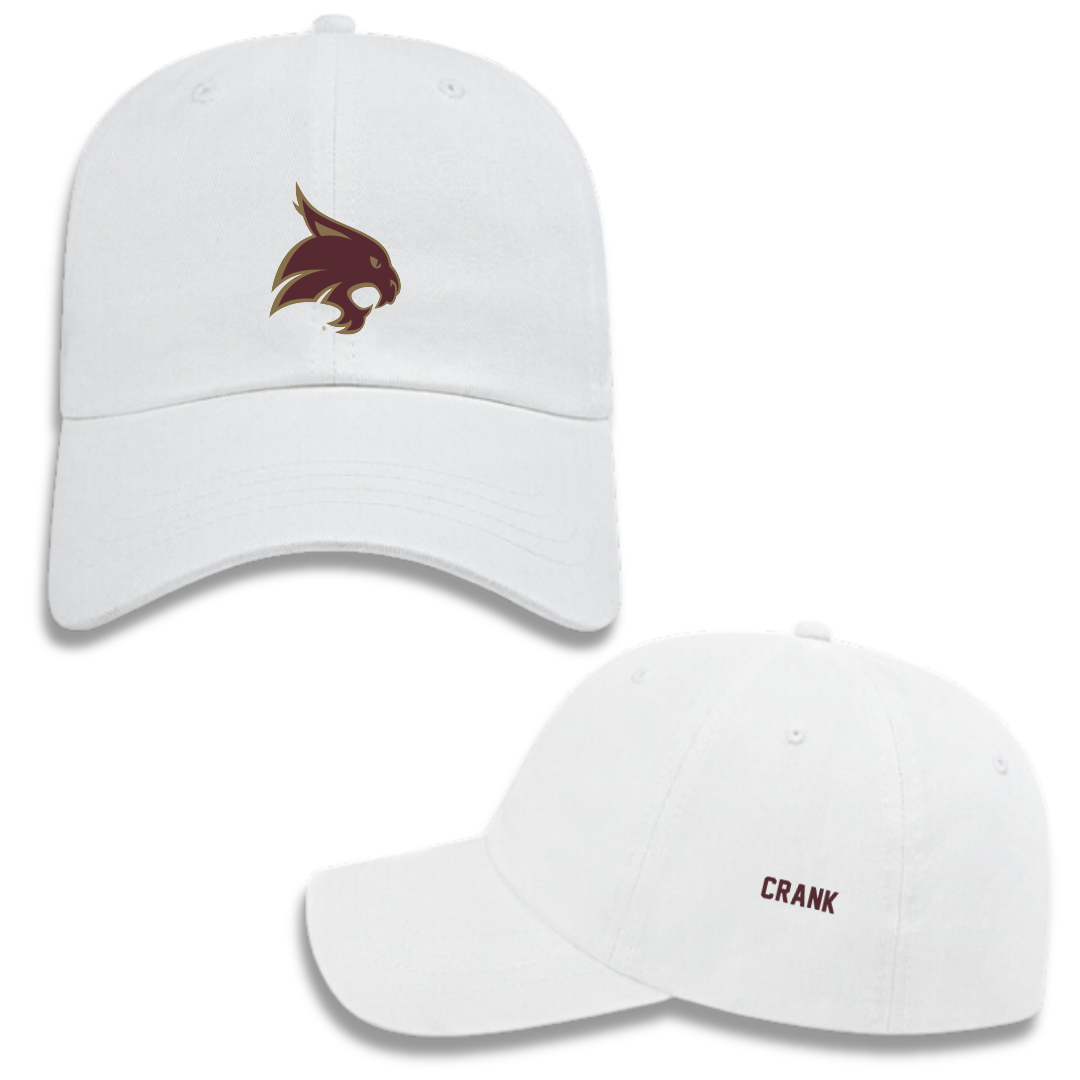 Texas State University TF and XC White Hat - Kaylee Crank