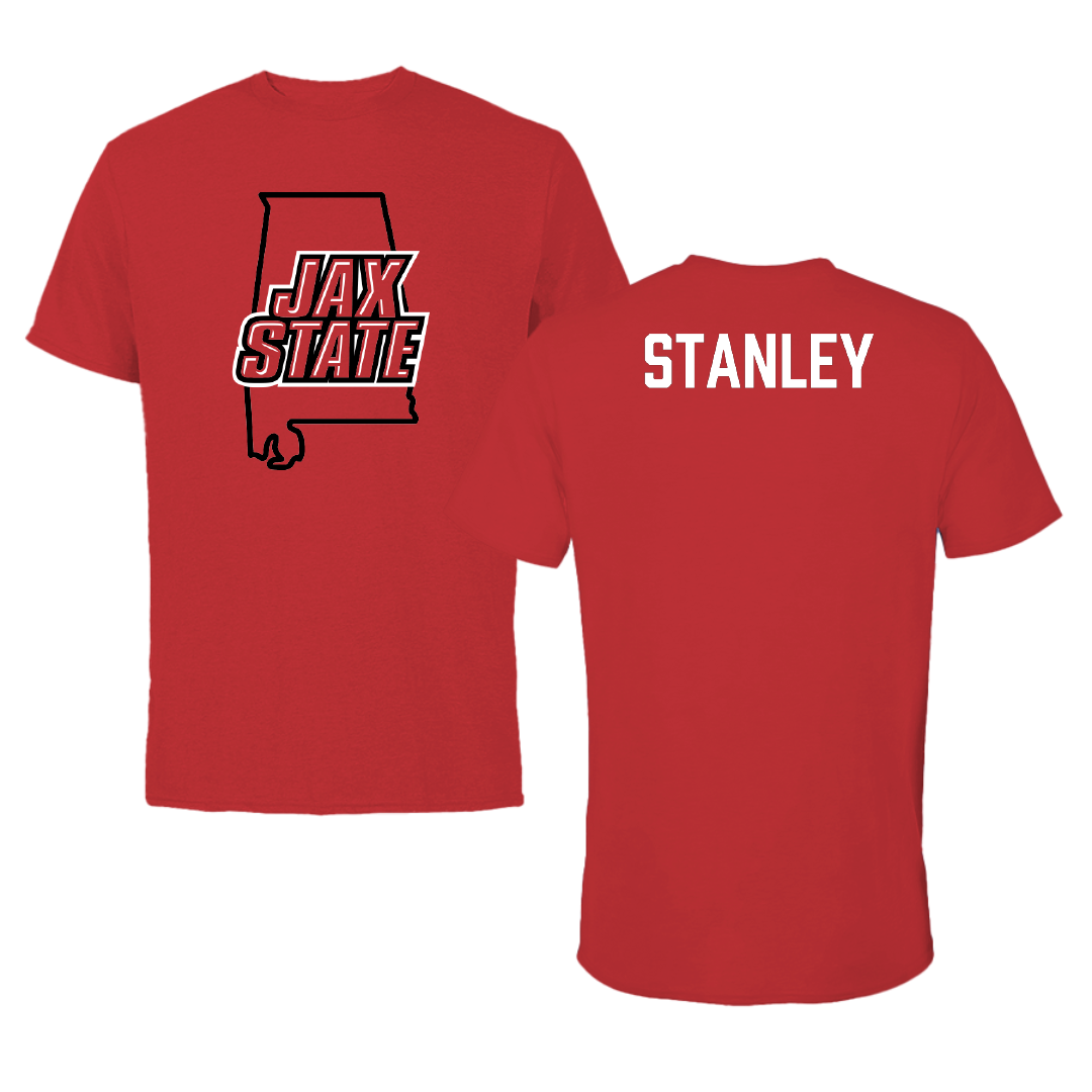 Jacksonville State University TF and XC Red State Tee - Kayley Stanley