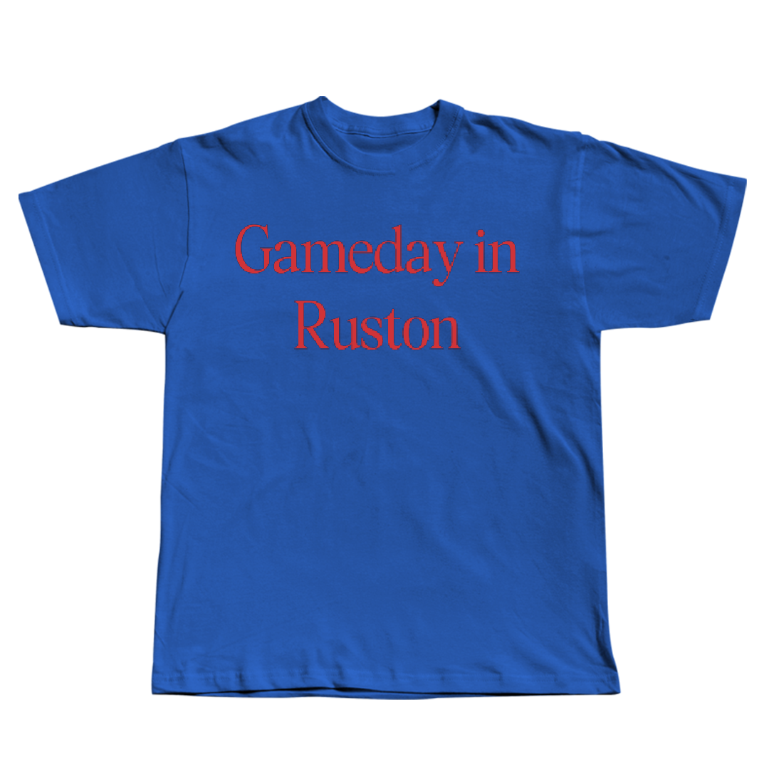 Louisiana Tech University Soccer (W) Blue Gameday Tee - #13 Dakota Merino