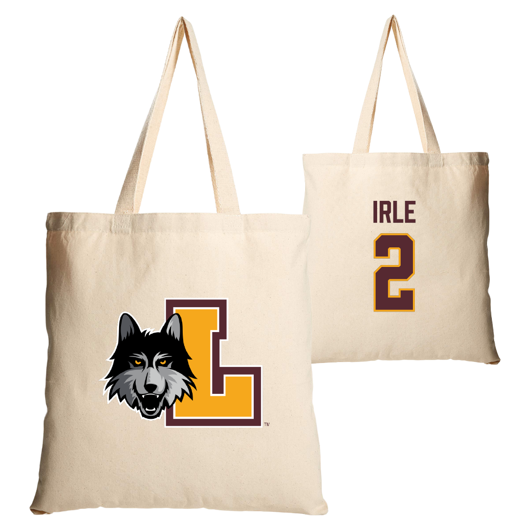 Loyola University-Chicago Soccer Tan Canvas Tote Bag - #2 Emma Irle