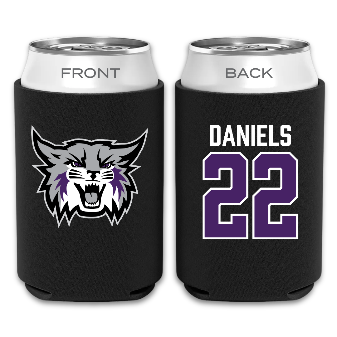 Weber State University Football Black Can Cooler - #22 Ishaan Daniels