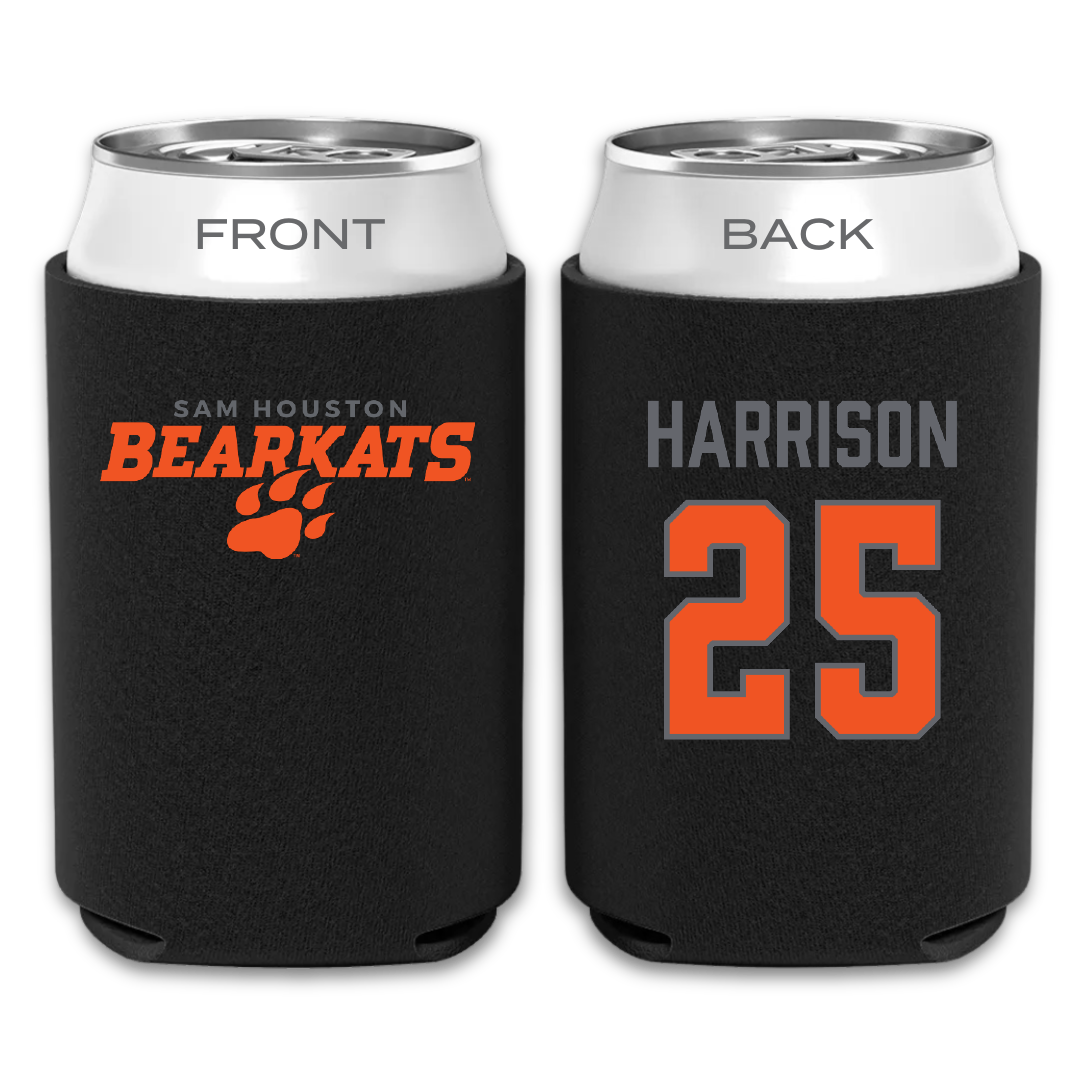 Sam Houston State University Softball Black Can Cooler - #25 Roni Harrison