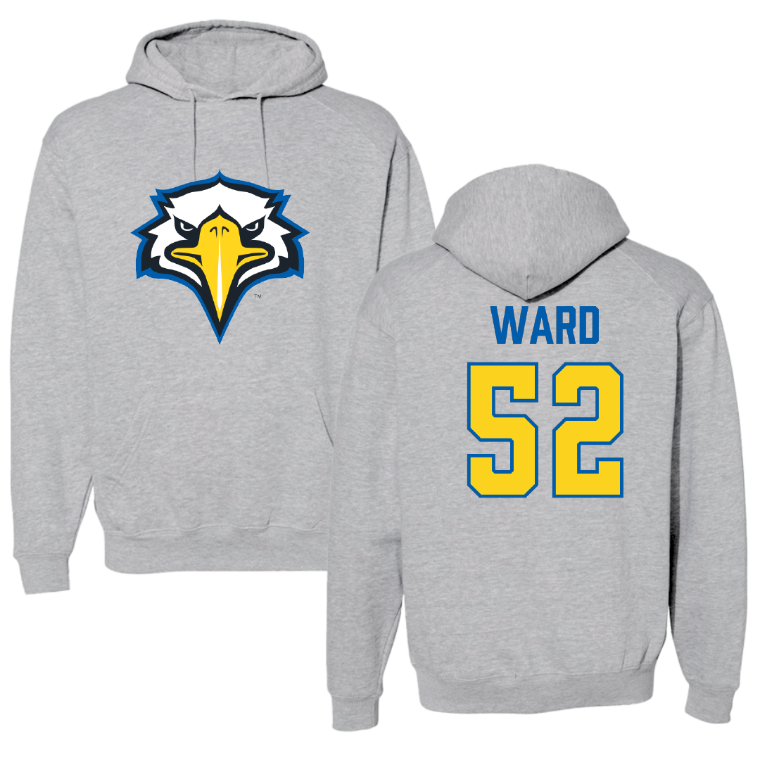 Morehead State University Football Sport Gray Hoodie - #52 Frank Ward