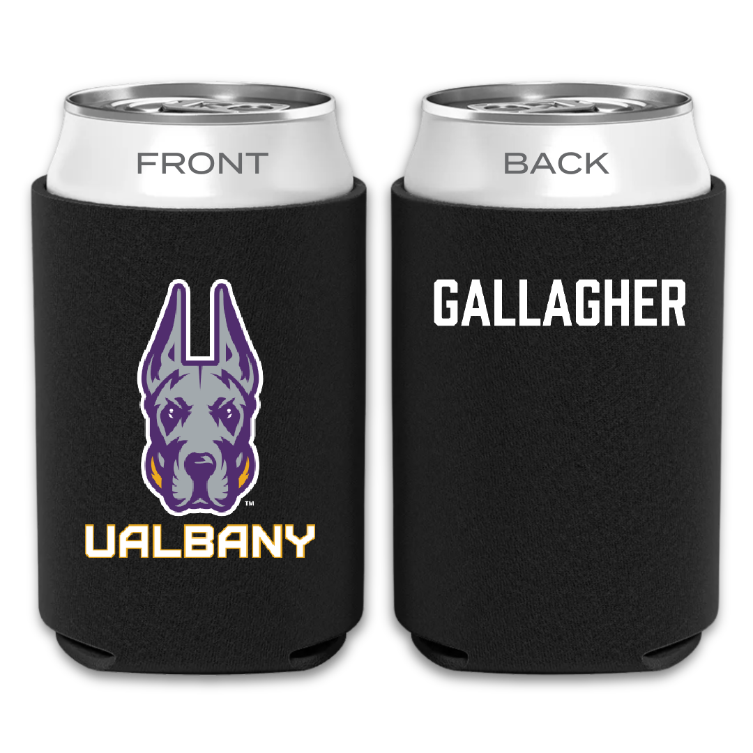 University at Albany TF and XC Black Can Cooler - Jack Gallagher