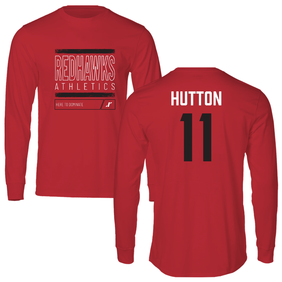Southeast Missouri State University Softball Red Dominate Performance Long Sleeve - #11 Kamden Hutton
