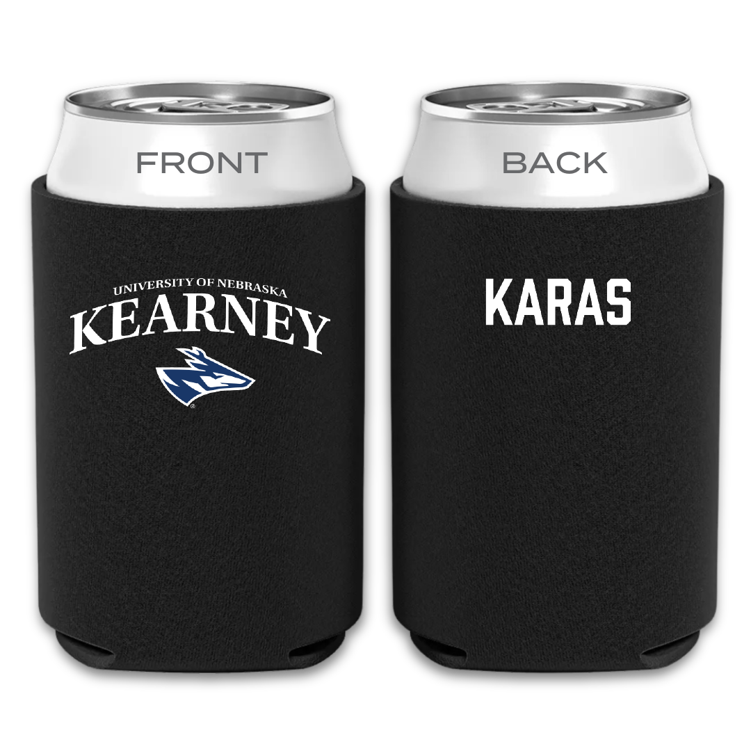 University of Nebraska at Kearney TF and XC Black Can Cooler - Quin Karas