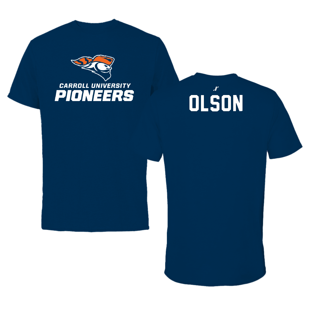 Carroll University TF and XC Navy Tee - Bailey Olson