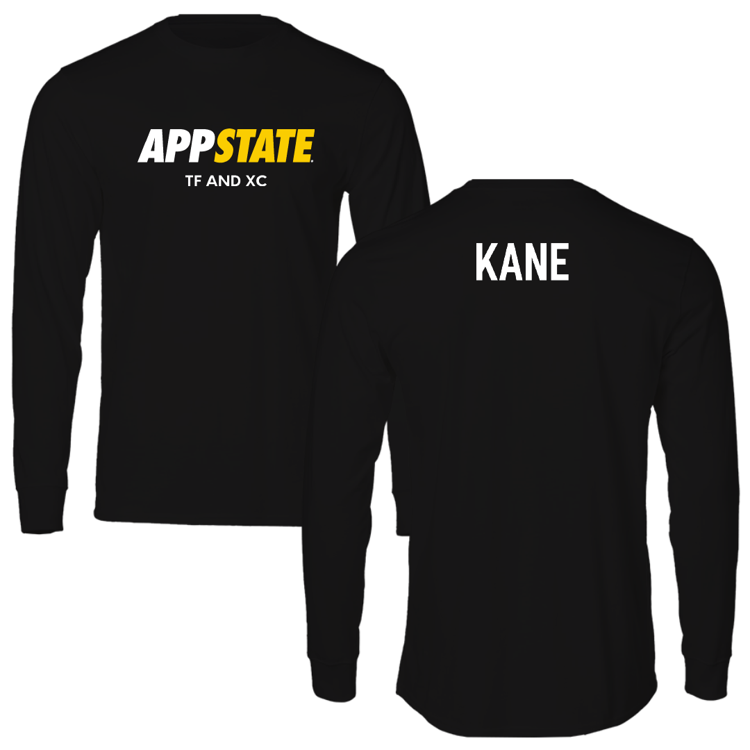 Appalachian State University TF and XC Black Block Performance Long Sleeve - Karsyn Kane