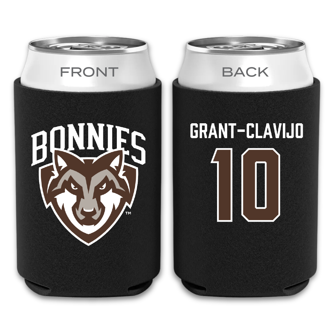 St. Bonaventure University Soccer Black Can Cooler - #10 Allie Grant-Clavijo