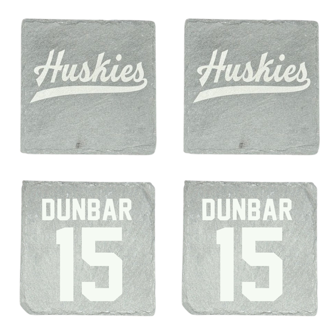 Houston Christian University Soccer (W) Stone Coaster (4 Pack)  - #15 Brynn Dunbar