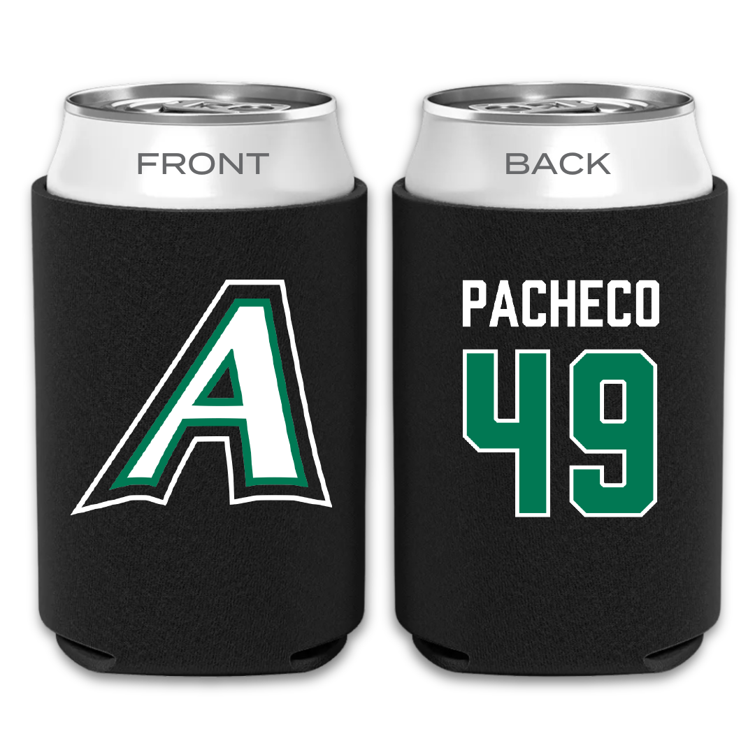 Adams State University Football Black Can Cooler - #49 Quinton Pacheco