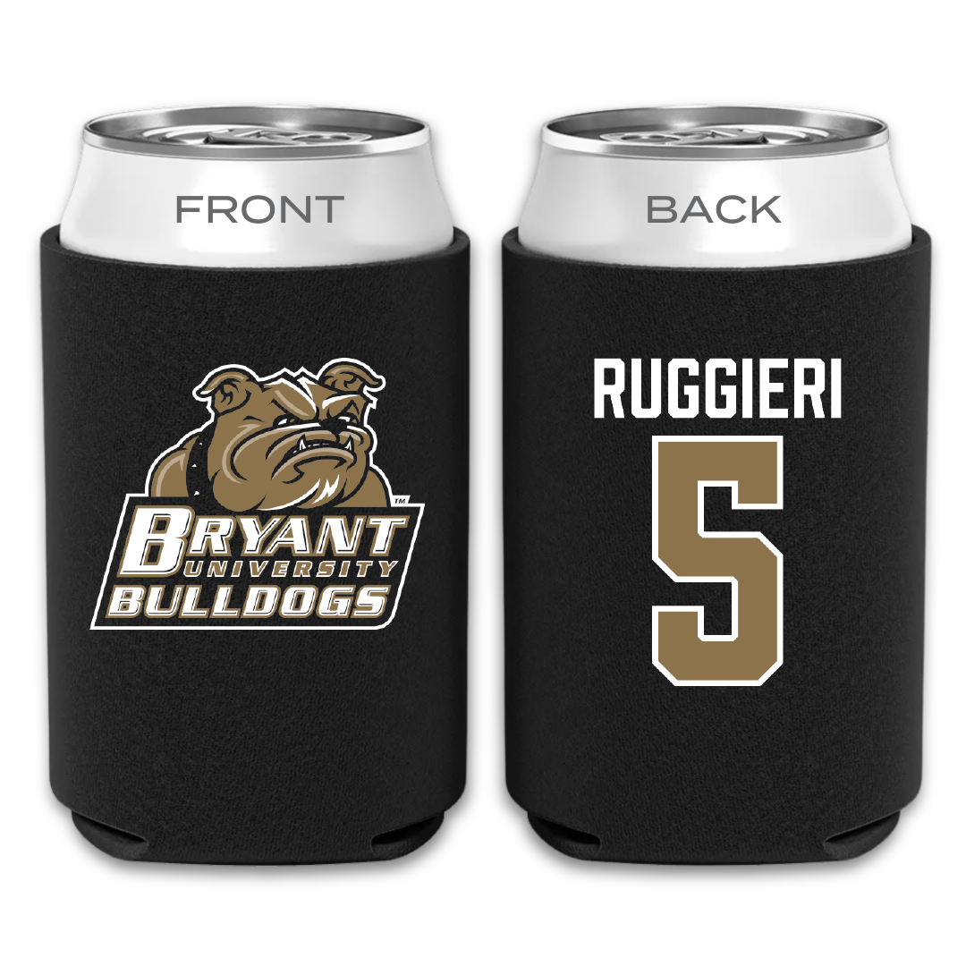 Bryant University Football Black Can Cooler - #5 Landon Ruggieri