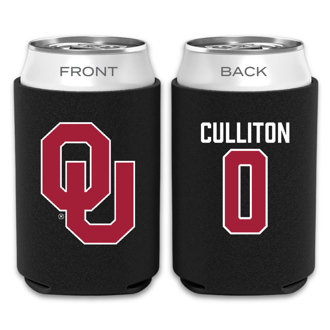 University of Oklahoma Basketball Black Can Cooler - #0 Beatrice Culliton