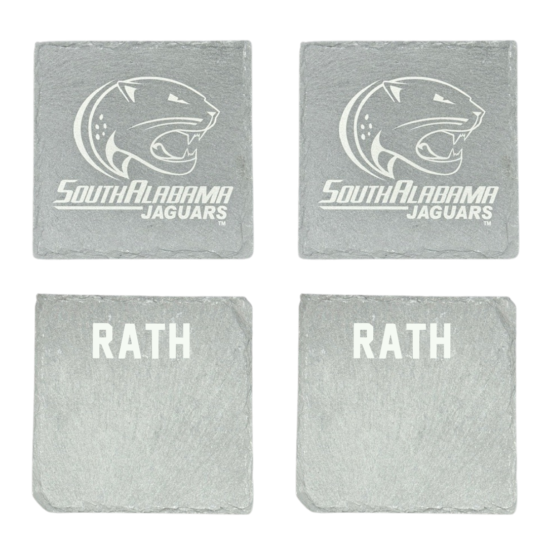 University of South Alabama Tennis Stone Coaster (4 Pack)  - Ava Rath