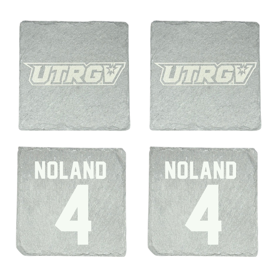 The University of Texas Rio Grande Valley Football Stone Coaster (4 Pack)  - #4 Xayvion Noland