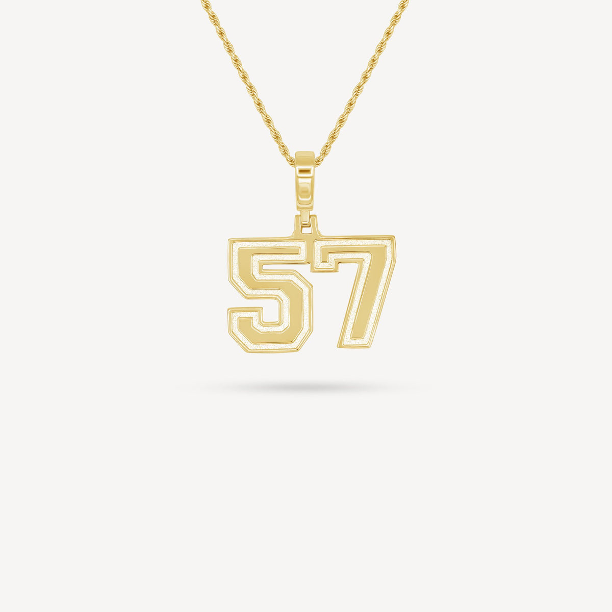Gold Presidents Pendant and Chain - #57 Hunter Zambrano