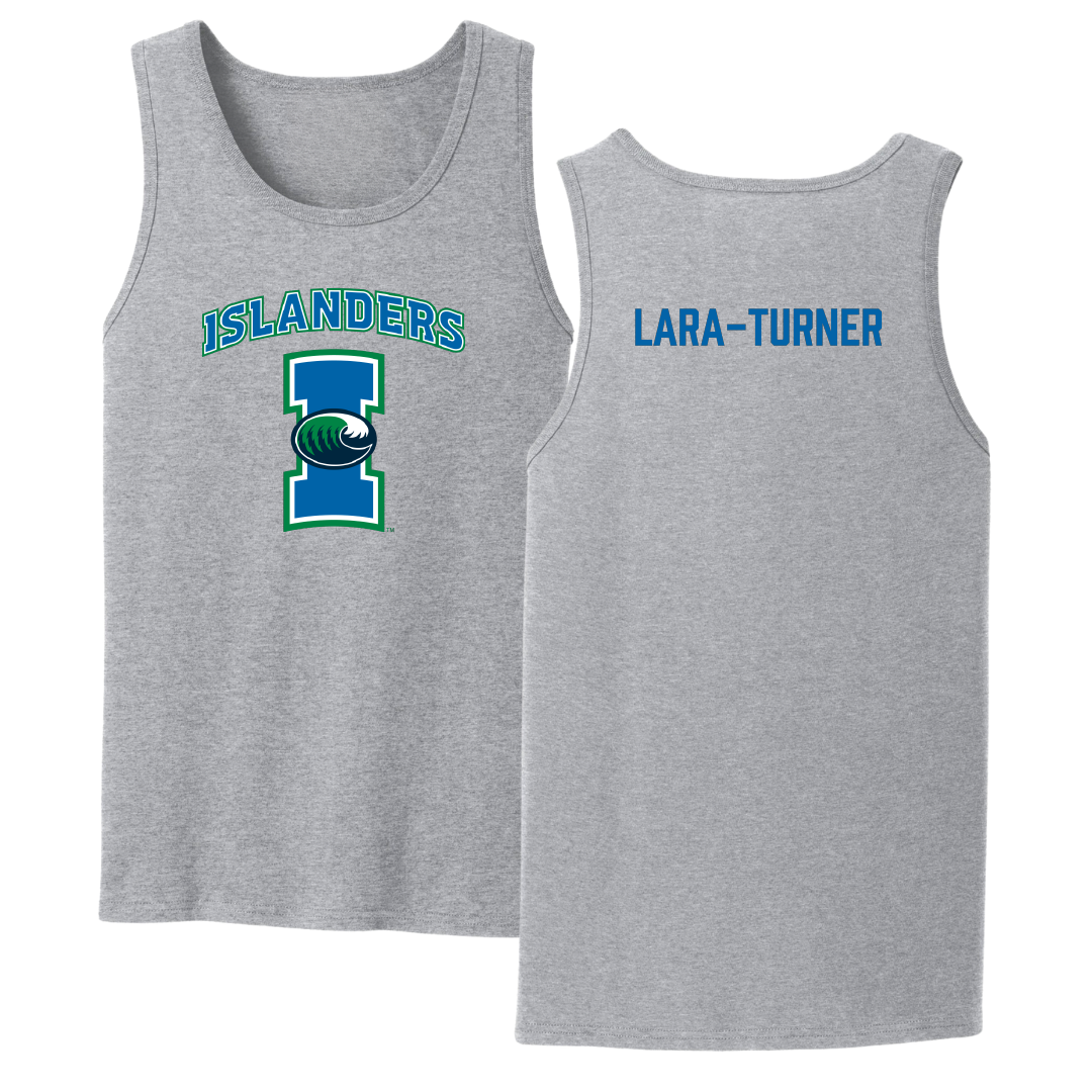Texas A&M University-Corpus Christi TF and XC Sport Gray Tank Top - Khiah Lara-Turner