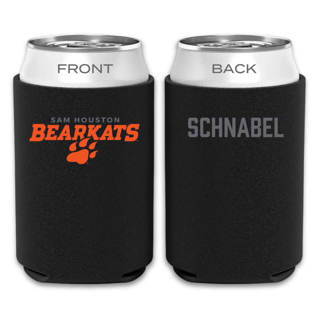 Sam Houston State University Tennis Black Can Cooler - Jacqueline Schnabel