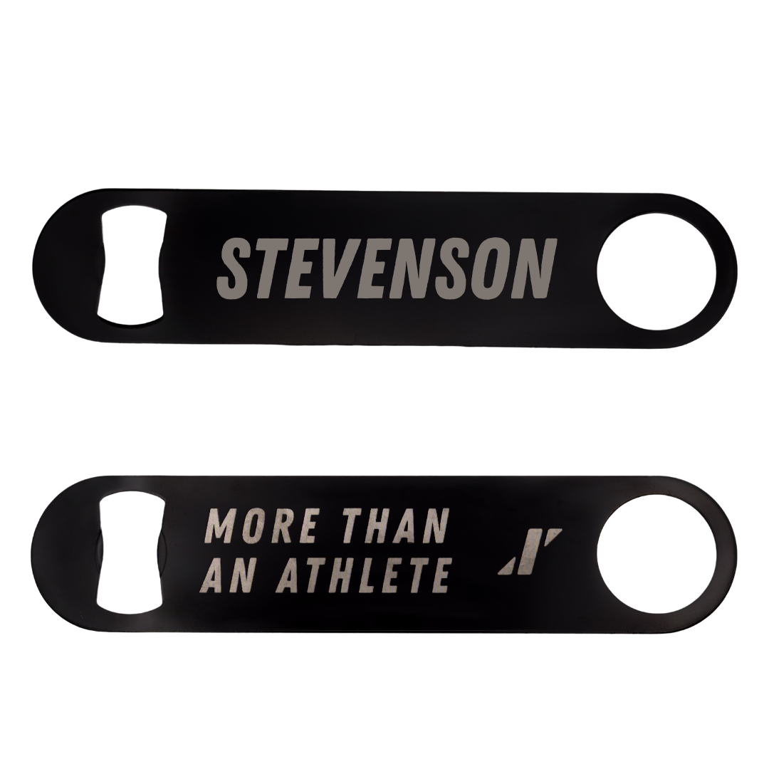 Bradley University Golf Black Bottle Opener - Carter Stevenson