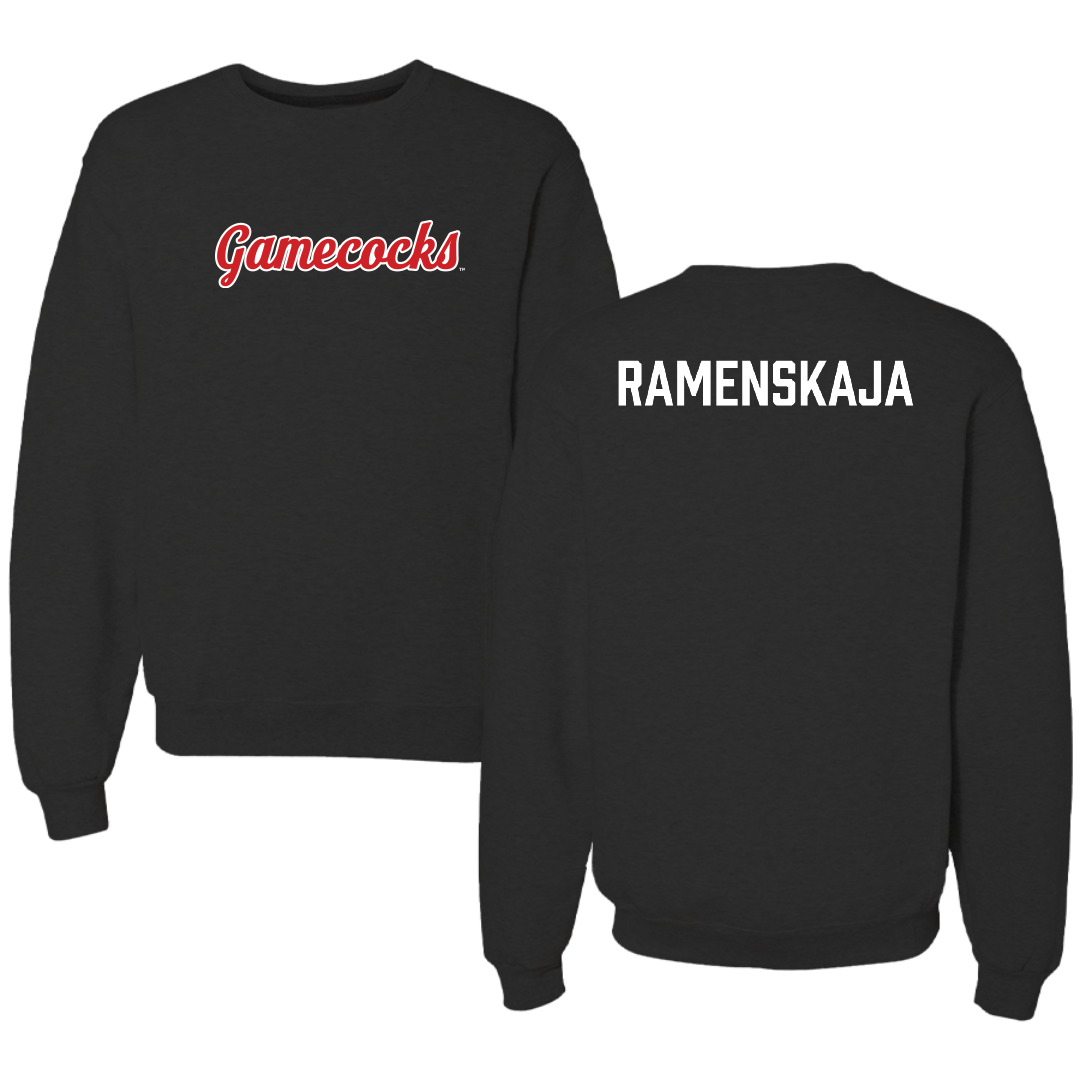 Jacksonville State University Tennis Black Crewneck - Polina Ramenskaja