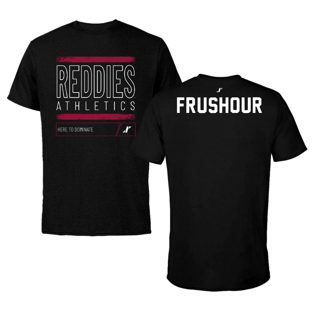 Henderson State University Cheer Black Dominate Performance Tee - Felicity Frushour