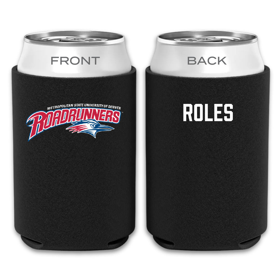 Metropolitan State University of Denver Tennis Black Can Cooler - Kambra Roles