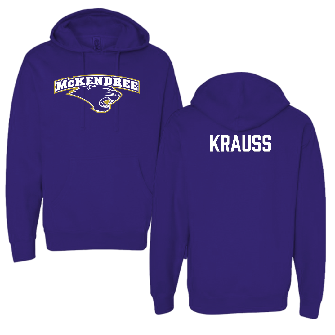 McKendree University Wrestling Purple Hoodie - Lydia Krauss