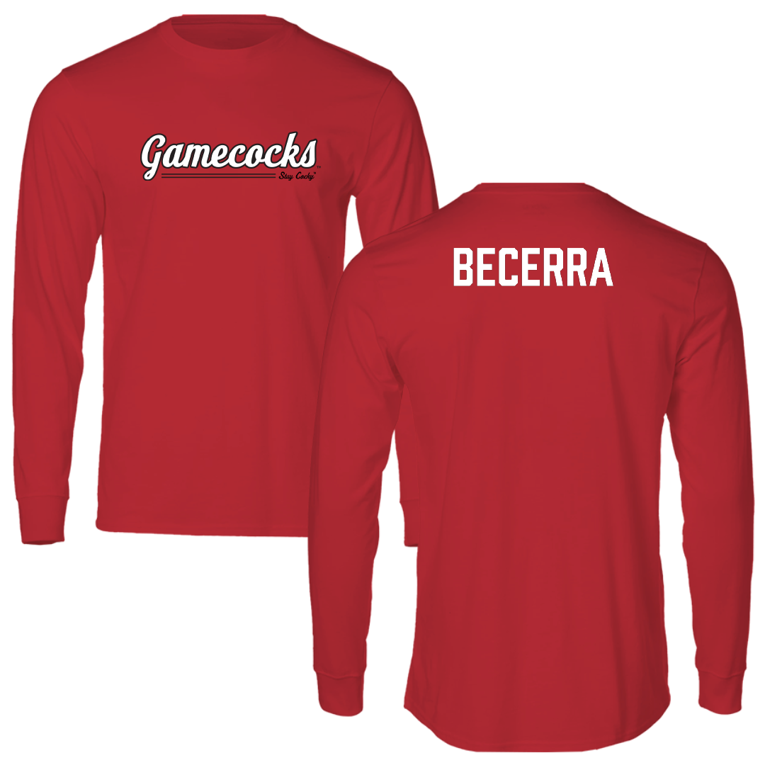 Jacksonville State University TF and XC Red General Performance Long Sleeve - Breanna Becerra