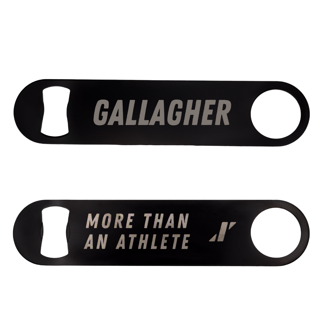 University at Albany TF and XC Black Bottle Opener - Jack Gallagher