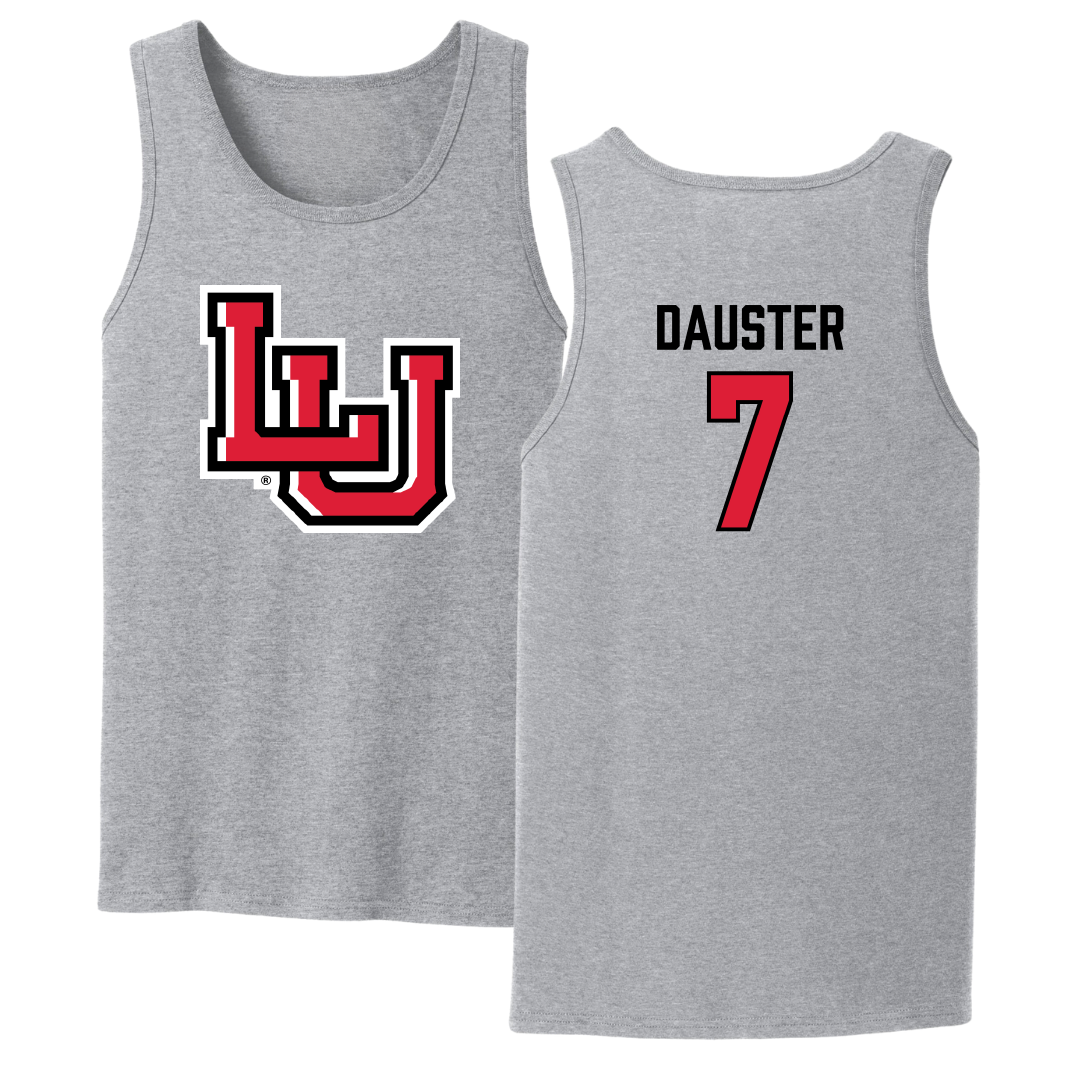 Lamar University Volleyball Sport Gray Tank Top - #7 Christina Dauster