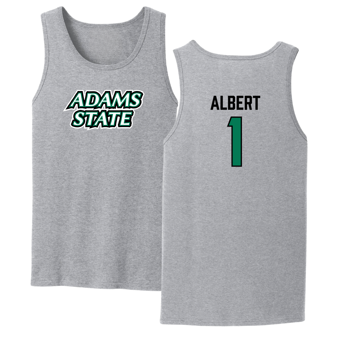 Adams State University Soccer Sport Gray Tank Top - #1 Lianna Albert