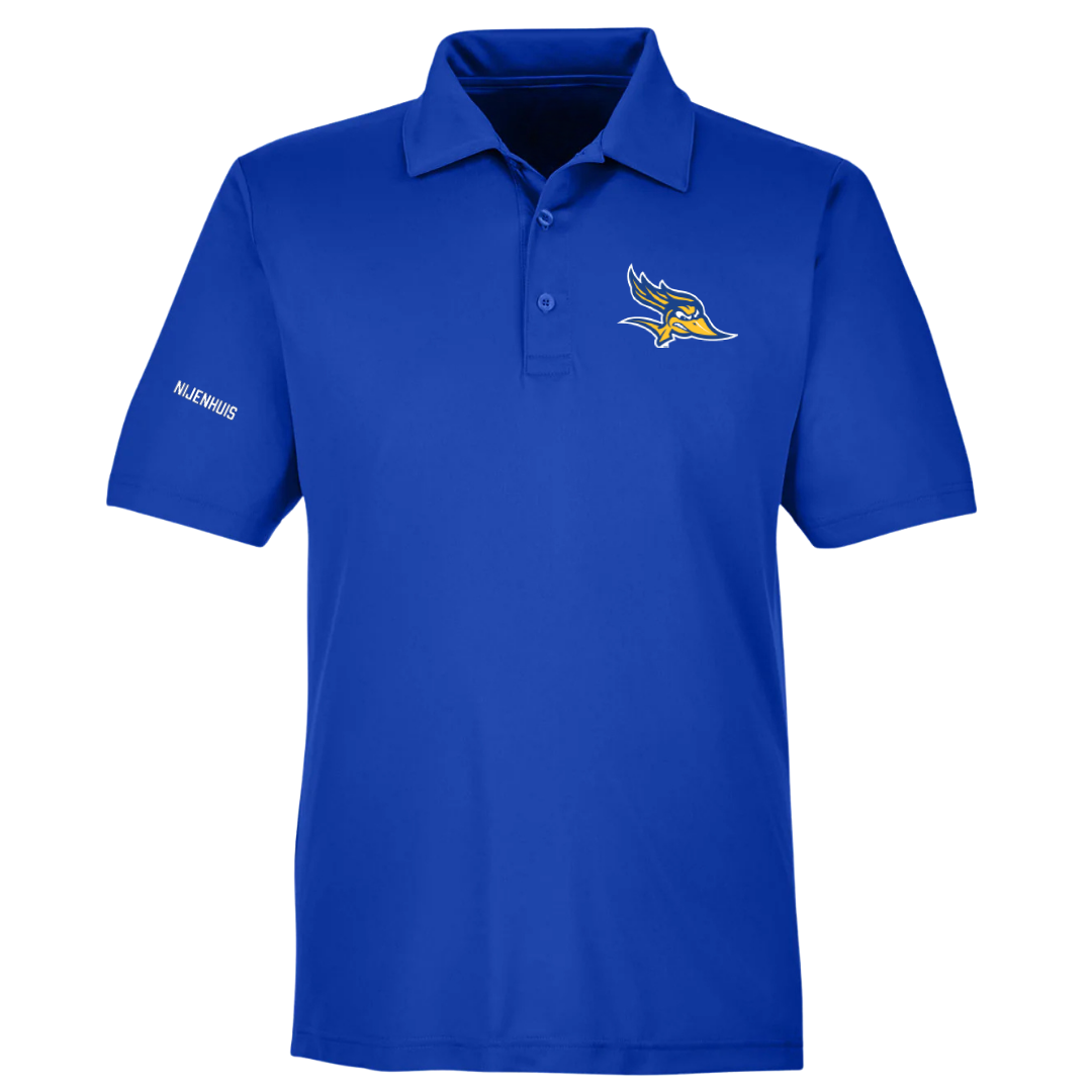 California State University-Bakersfield Wrestling (M) Blue Polo - Gerrit Nijenhuis