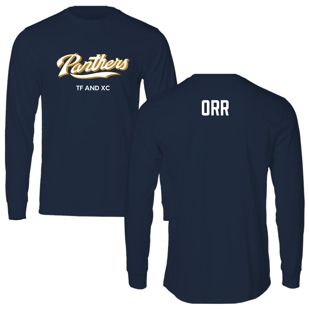 Florida International University TF and XC Navy Long Sleeve - Blake Orr