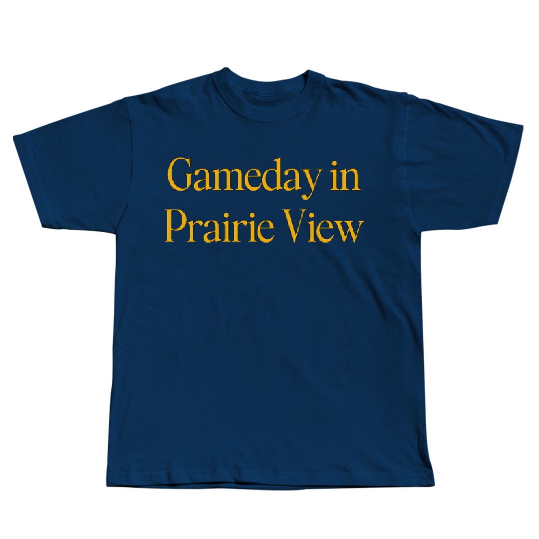 Prairie View A&M University Football Purple Gameday Tee - #84 Ja’koby Banks