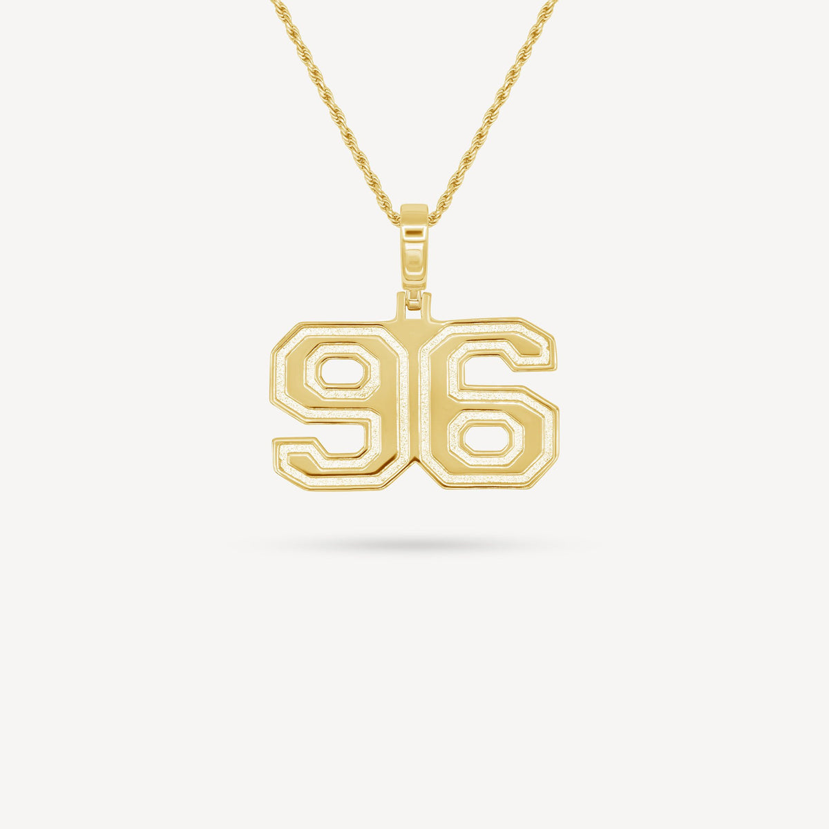 Gold Presidents Pendant and Chain - #96 Isaiah Coley