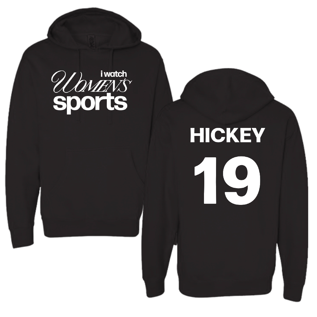 Loyola University-Chicago Softball Black WHM Hoodie - #19 Maddy Hickey