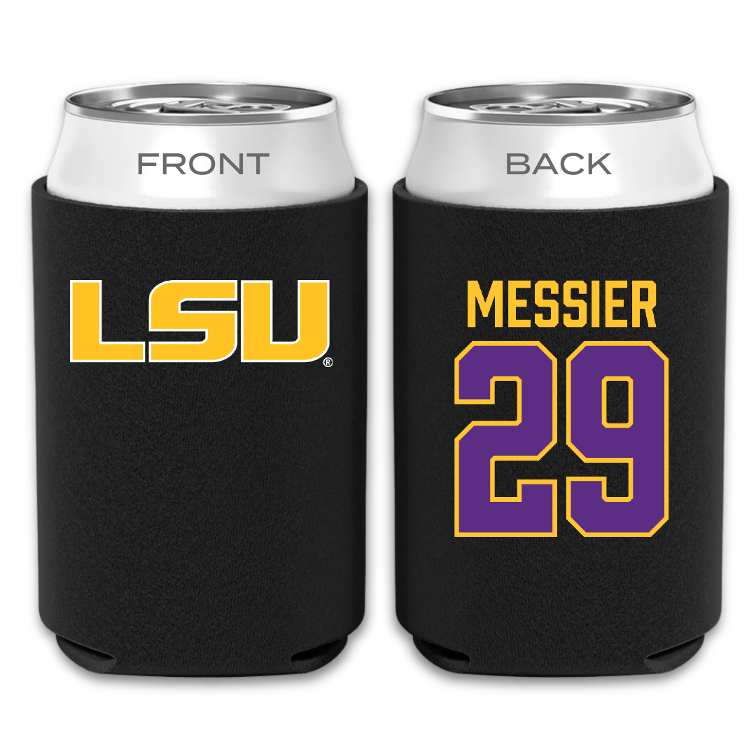 Louisiana State University Beach Volleyball Black Can Cooler - #29 Amaya Messier