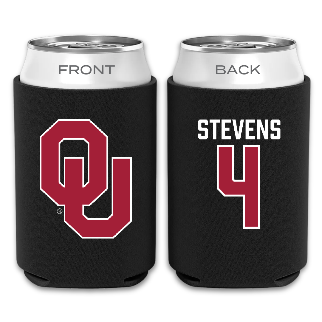 University of Oklahoma Soccer Black Can Cooler - #4 Avery Stevens